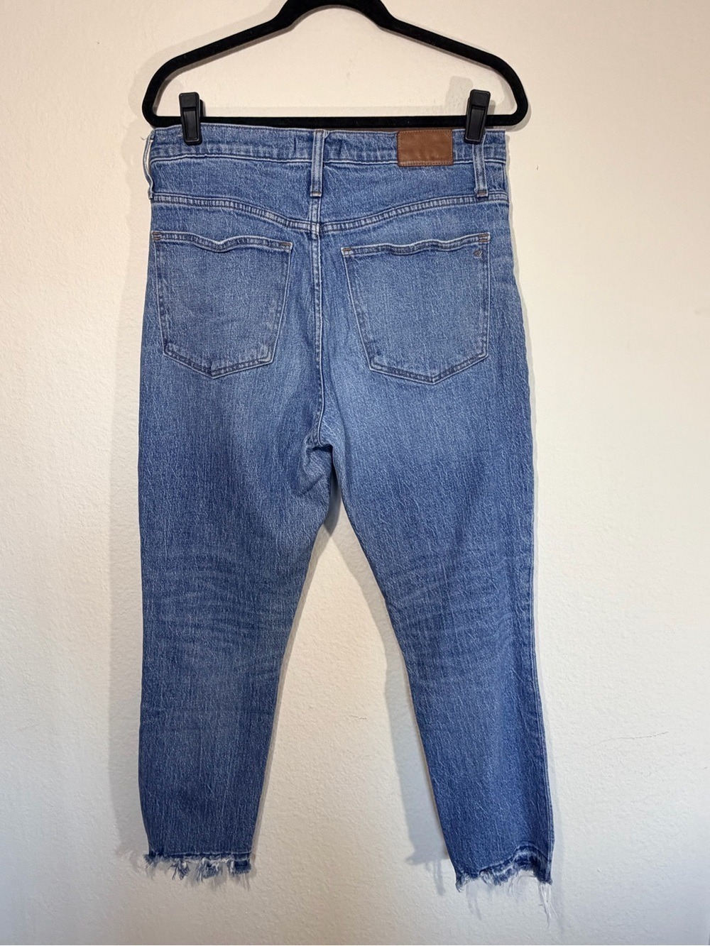 Madewell High Rise Slim Crop Boyjean Light Wash Jeans Size 30 - Picture 9 of 11